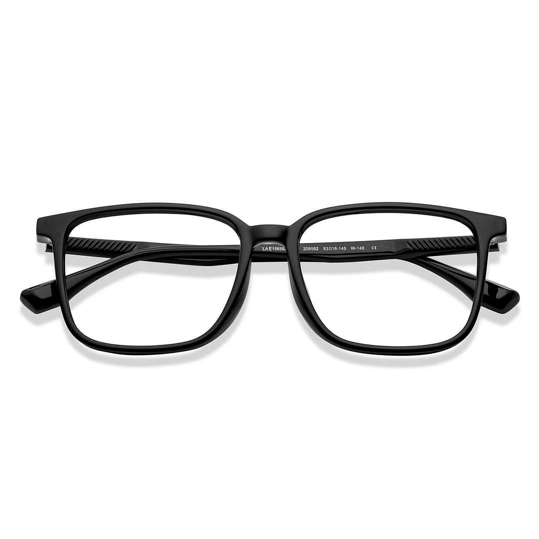 Lenskart Air Black Full Rim Square left side
