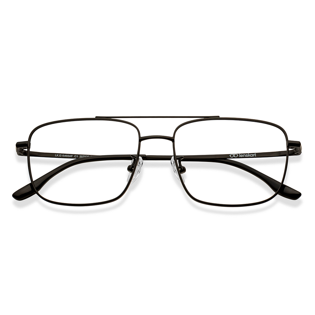 Lenskart Black Full Rim Square left side