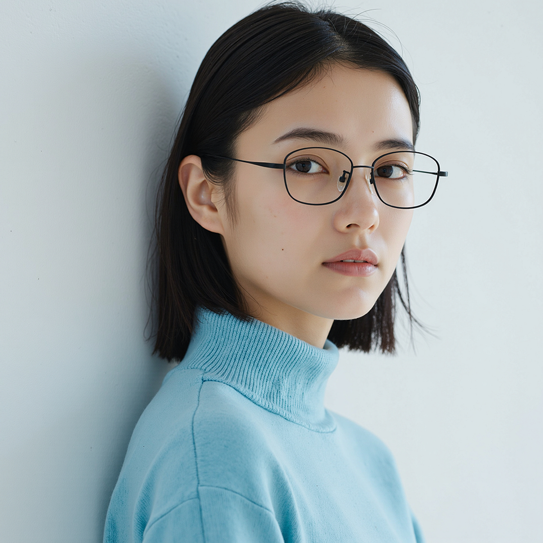 Lenskart Black Full Rim Rectangle right side