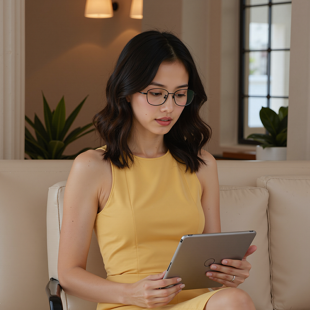 Lenskart Black Full Rim Rectangle right side