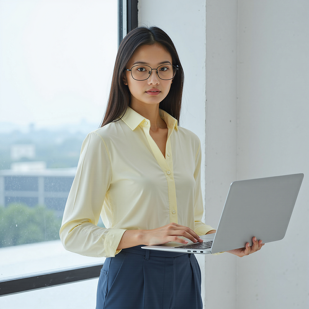 Lenskart Black Full Rim Rectangle left side