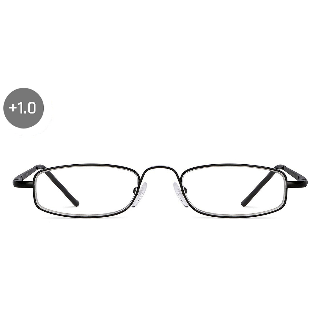 Lenskart READERS Black Black Full Rim Rectangle Lenskart READERS LK 6967 Only for 1 Prefitted Powers left side