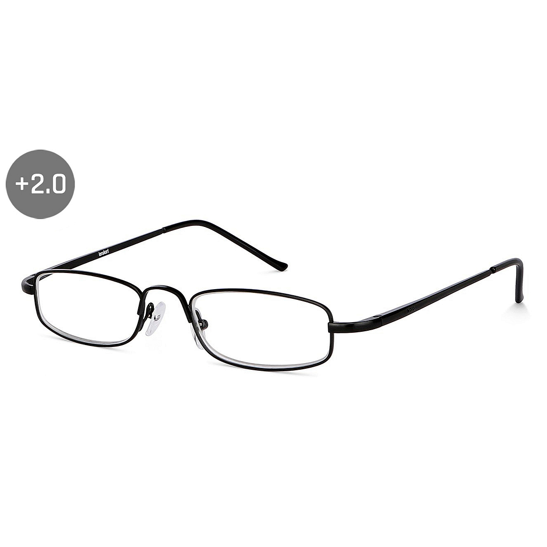 Lenskart READERS Black Black Full Rim Rectangle Lenskart Readers Lk 6967 Only For 2 Prefitted Powers right side