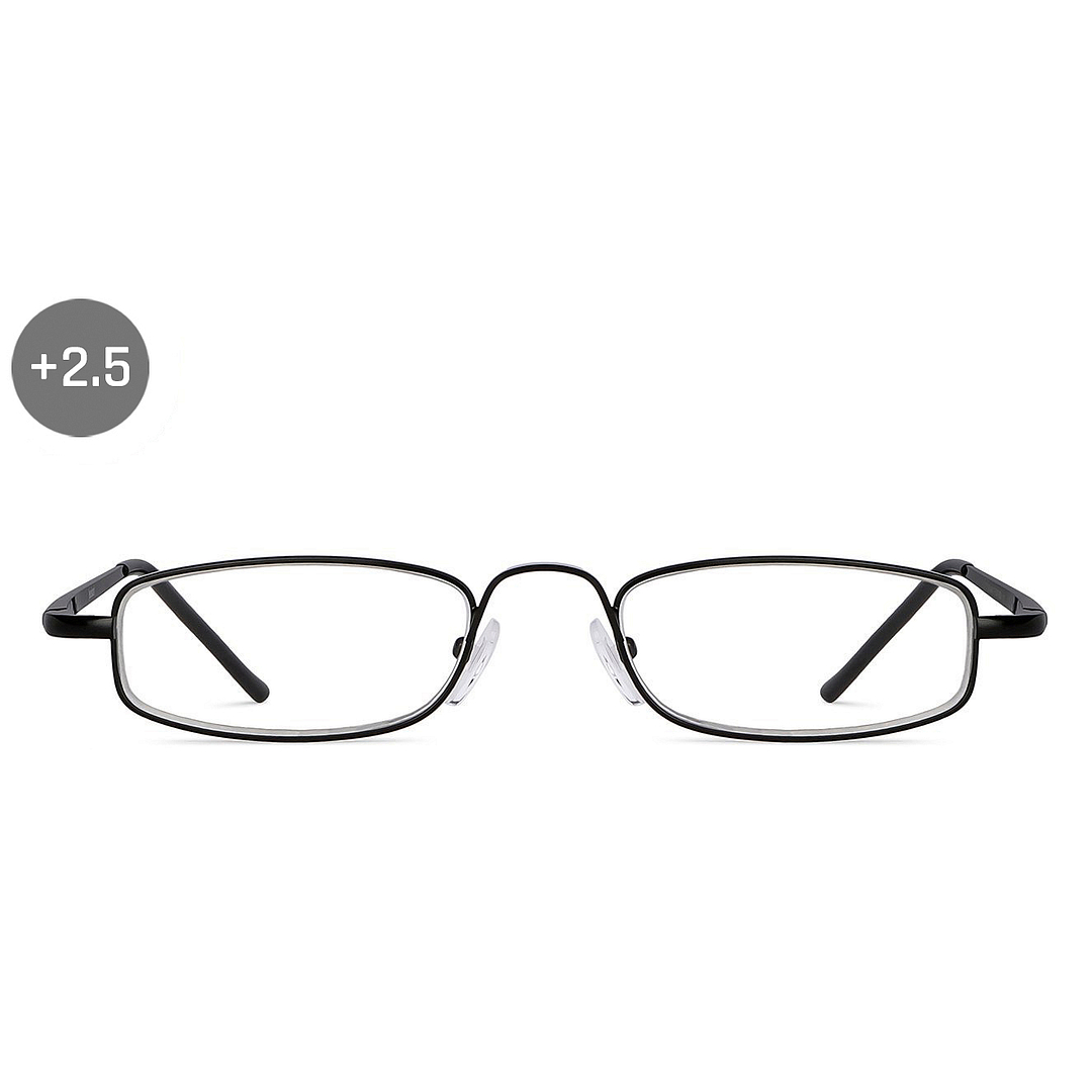 Lenskart READERS Black Black Full Rim Rectangle Lenskart READERS LK 6967 Only for 2 5 Prefitted Powers left side