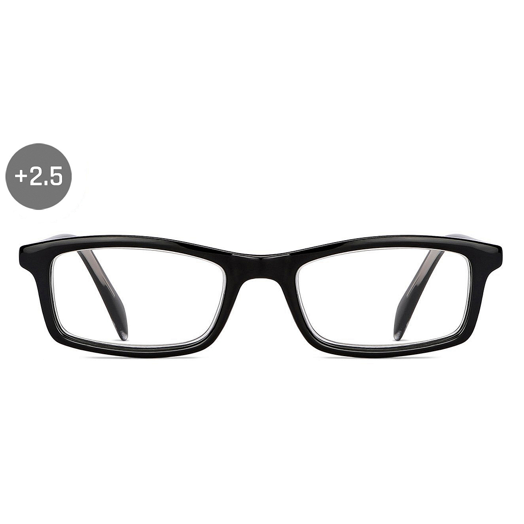 Lenskart READERS Black Black Full Rim Rectangle Lenskart READERS LK E11058 Only for 2 5 Prefitted Powers left side