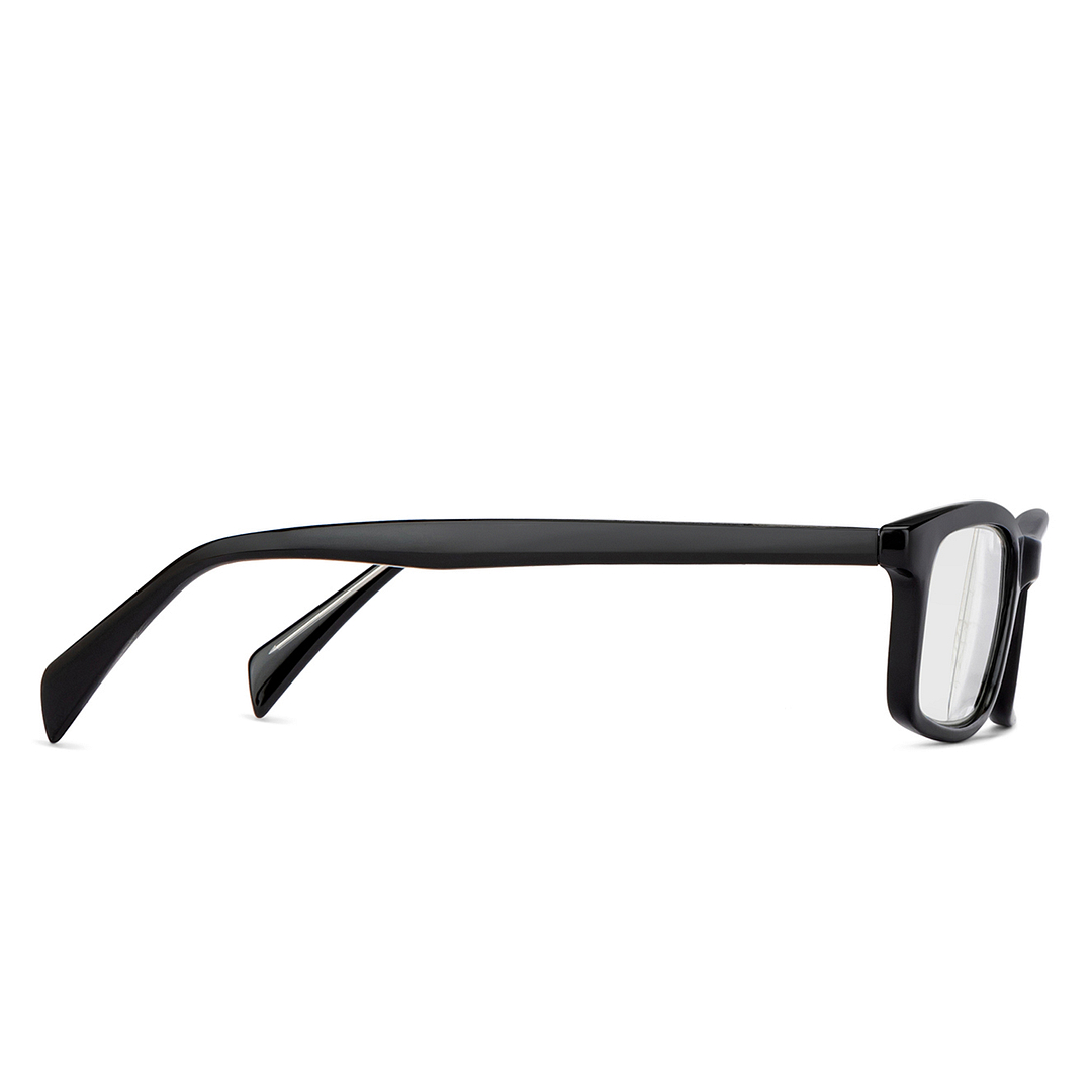 Lenskart READERS Black Black Full Rim Rectangle Lenskart READERS LR E11058 Only for 1 25 Prefitted Powers left side