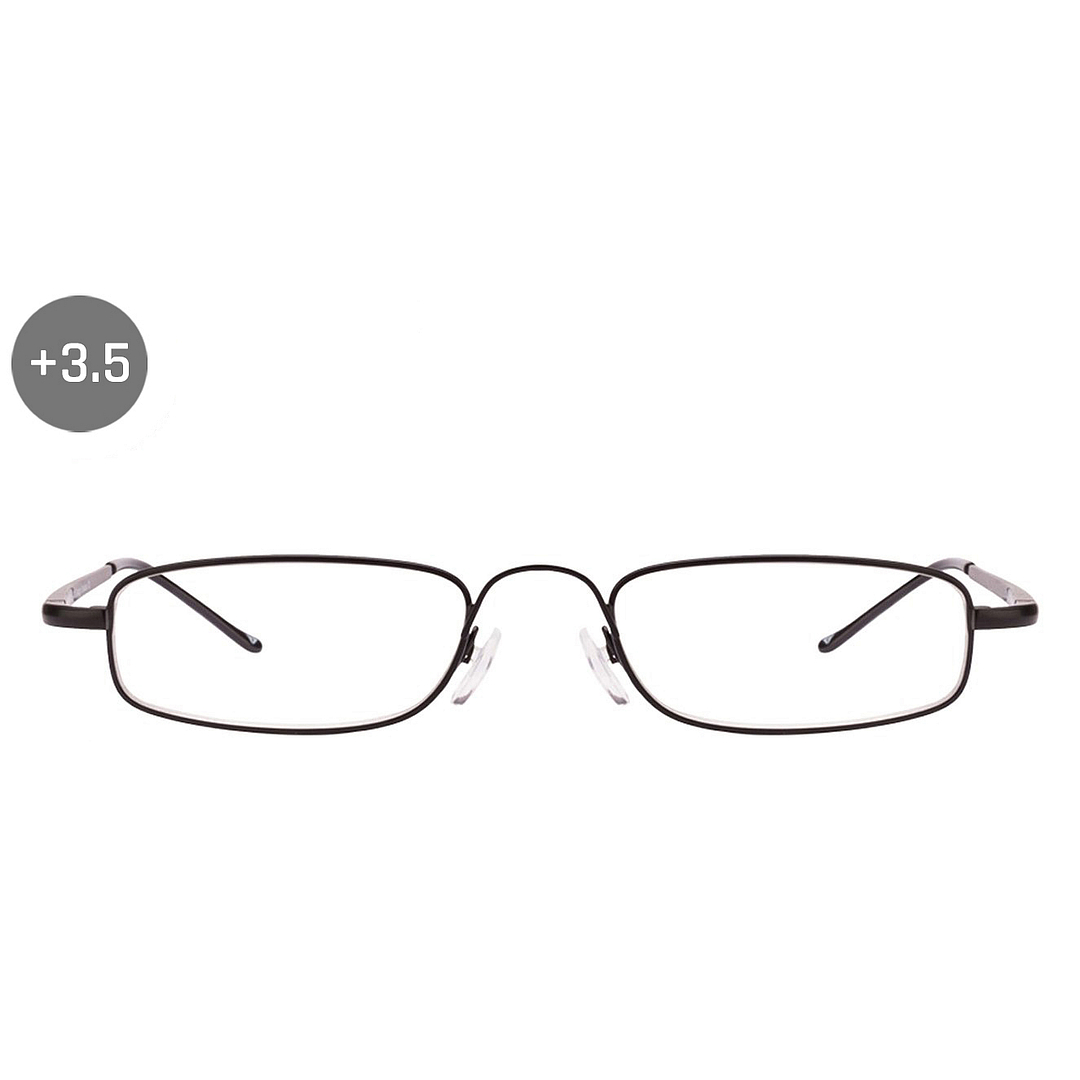 Lenskart READERS Black Full Rim Rectangle Lenskart READERS VC 6967 Only for 3 5 Prefitted Powers left side