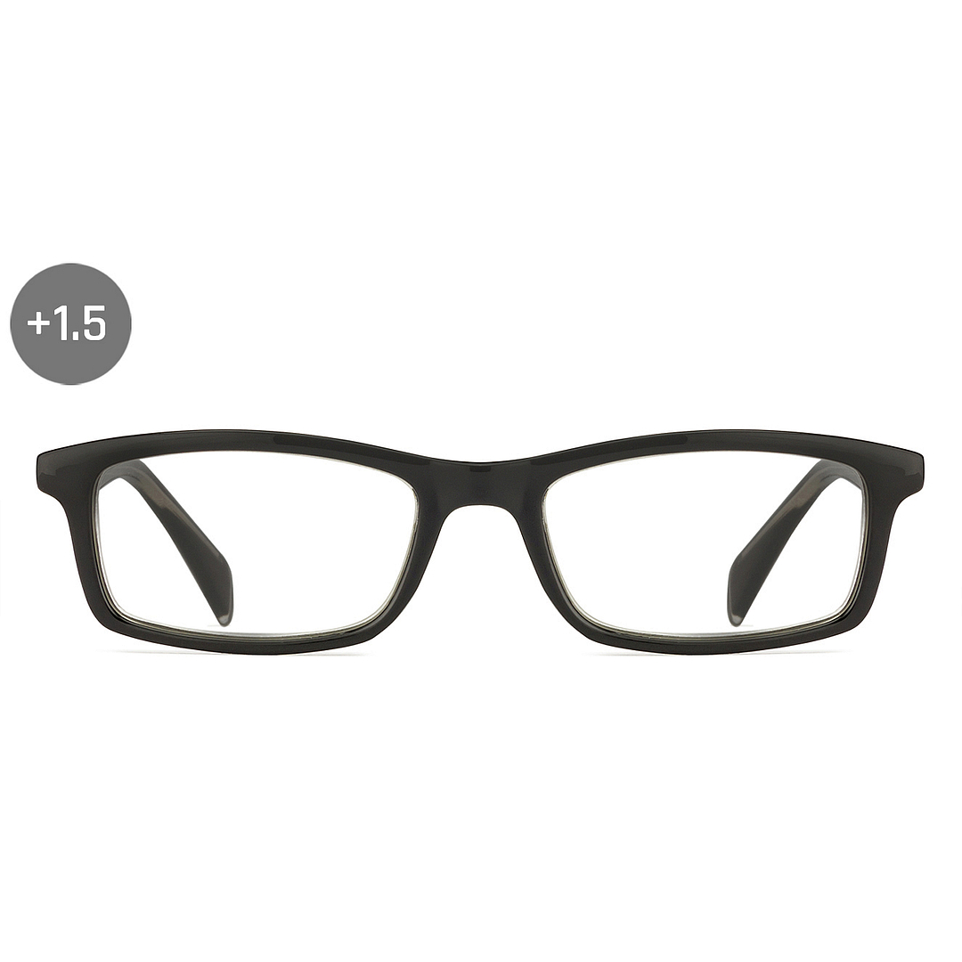 Lenskart READERS Black Black Full Rim Rectangle Lenskart READERS VC E11058 Only for 1 5 Prefitted Powers left side
