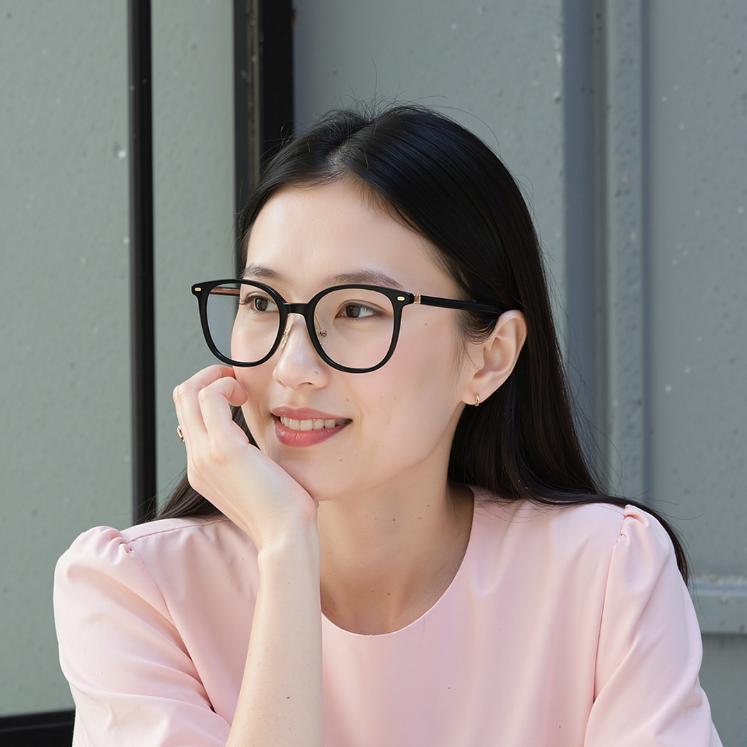 Lenskart Black Full Rim Square right side