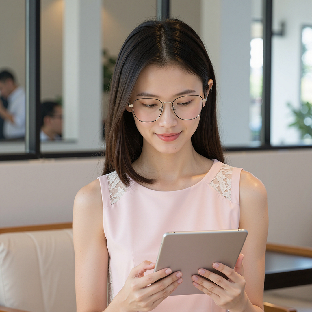 Lenskart Black Full Rim Square left side