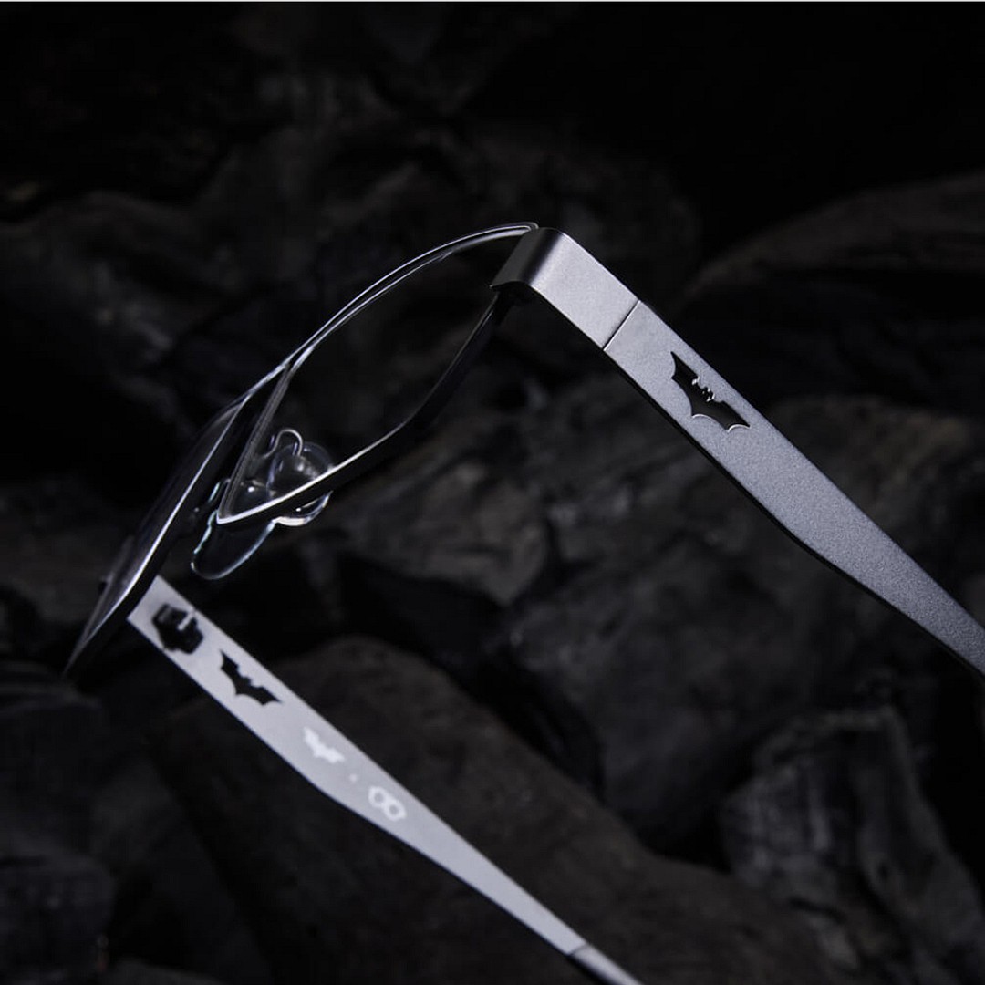 Lenskart Studio Online Black Full Rim Rectangle left side