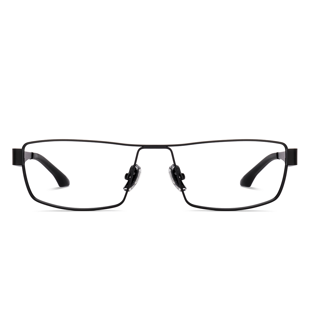 Lenskart Studio Online Black Full Rim Rectangle right side