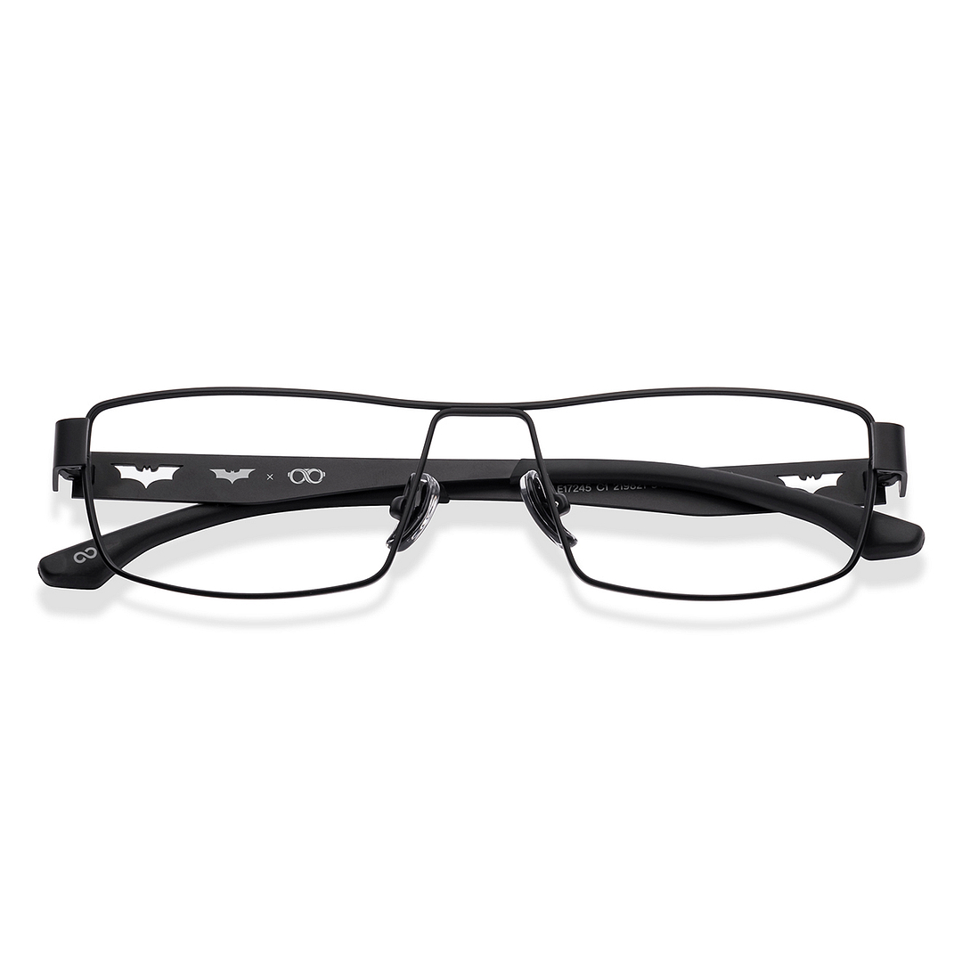 Lenskart Studio Online Black Full Rim Rectangle right side