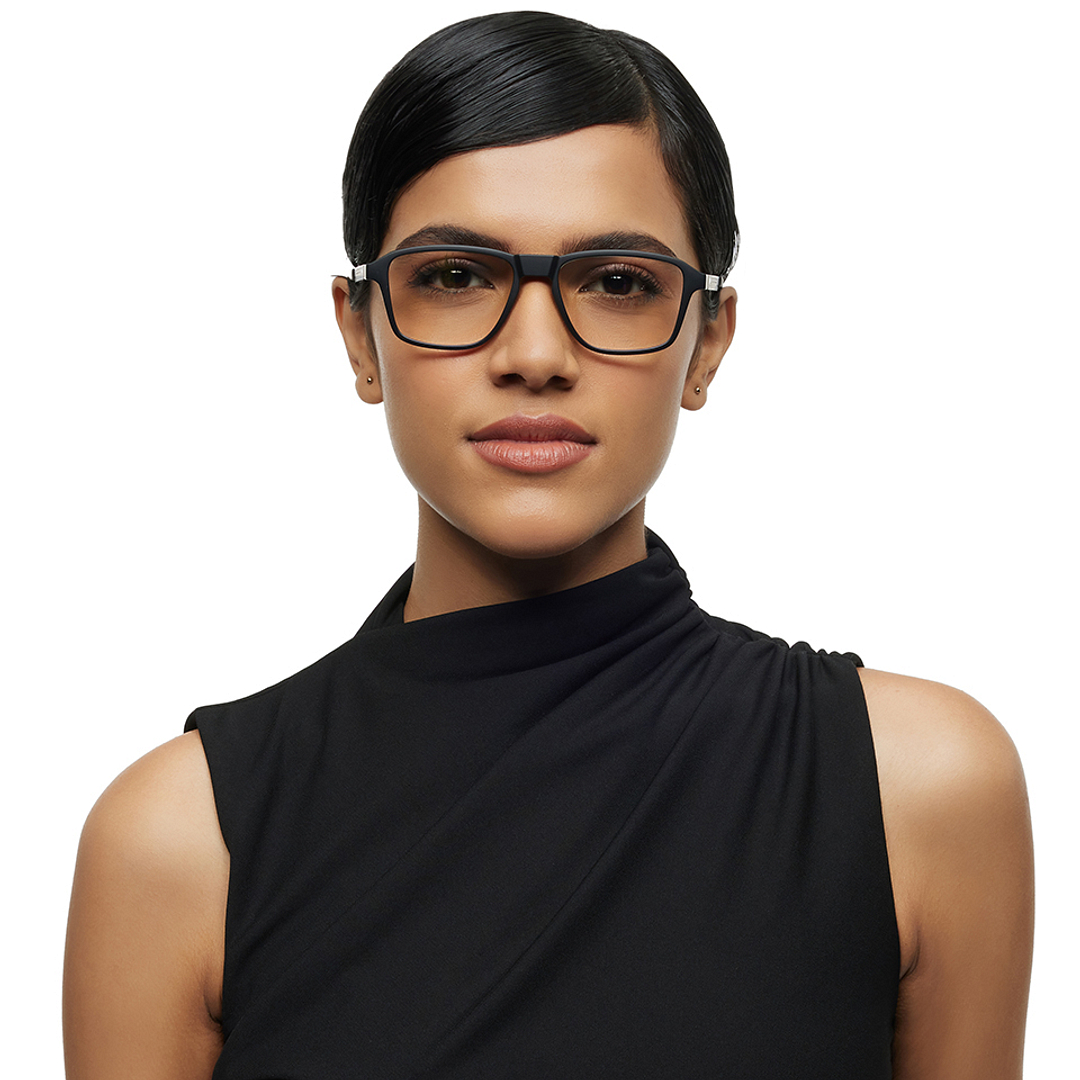 Lenskart STUDIO Black Full Rim Square left side