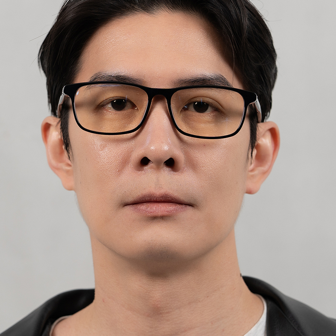 Lenskart STUDIO Black Full Rim Rectangle right side