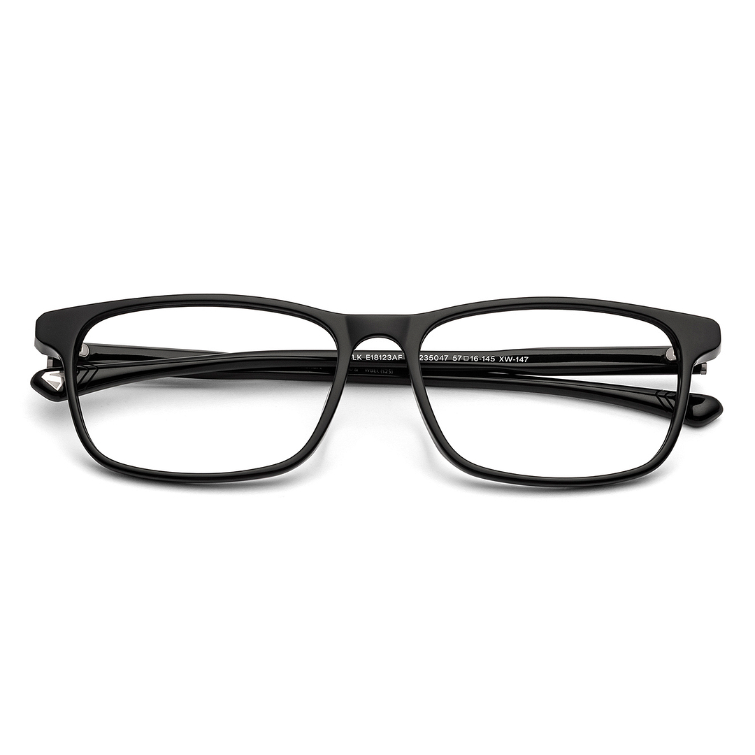 Lenskart STUDIO Black Full Rim Rectangle right side