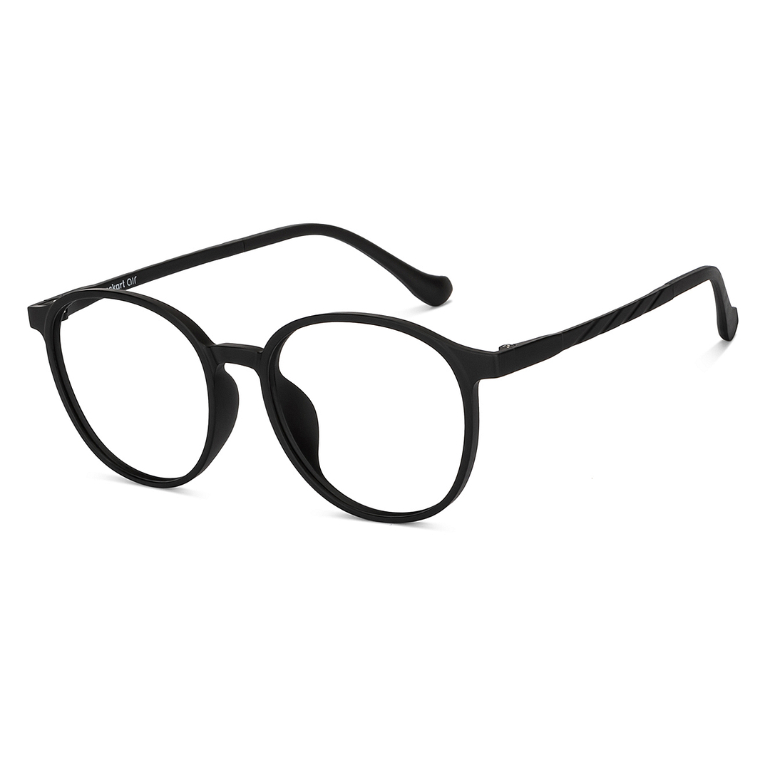 Lenskart Air Online Black Full Rim Round left side