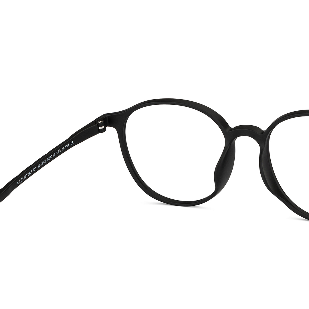 Lenskart Air Online Black Full Rim Round right side