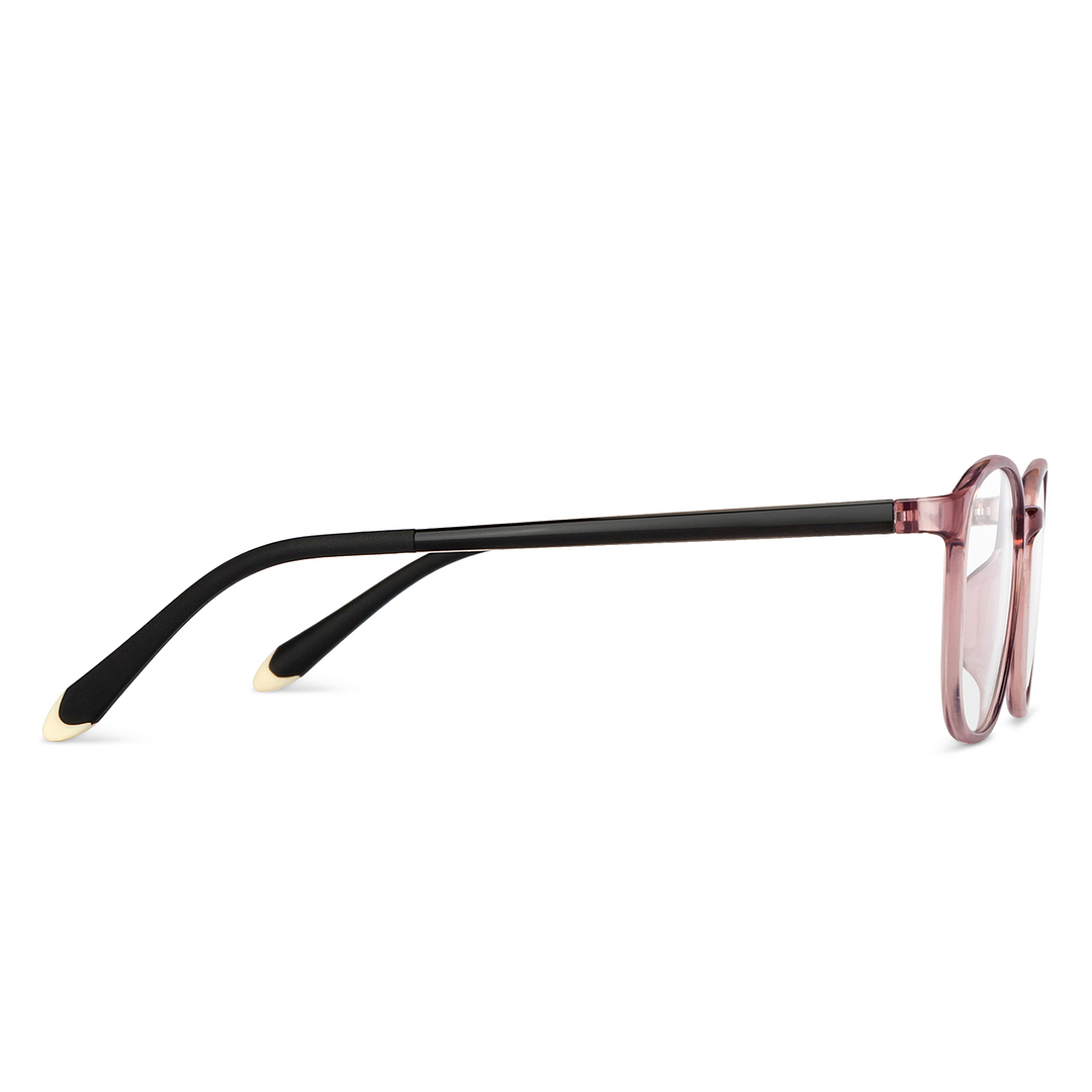 Lenskart Air Online Pink Full Rim Round left side