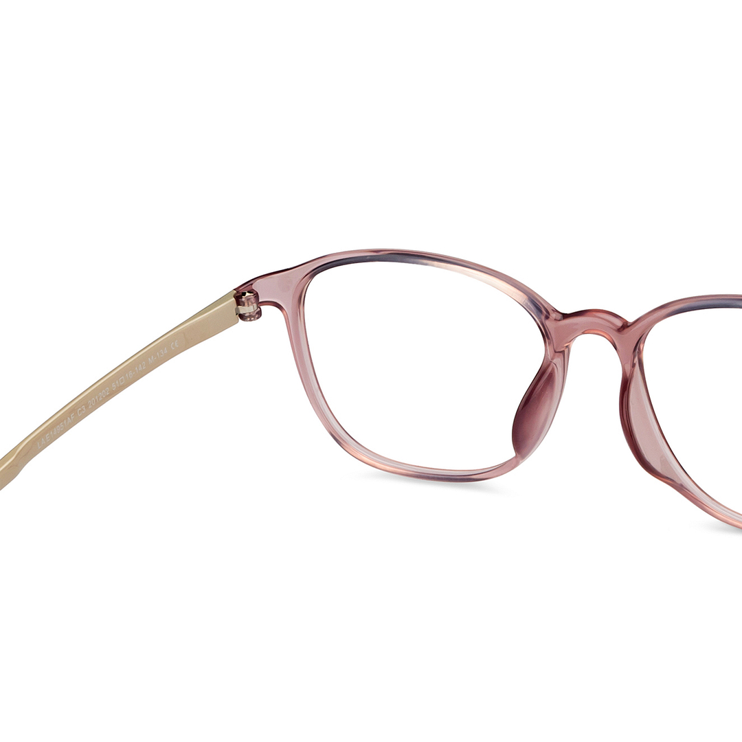 Lenskart Air Online Pink Full Rim Round right side