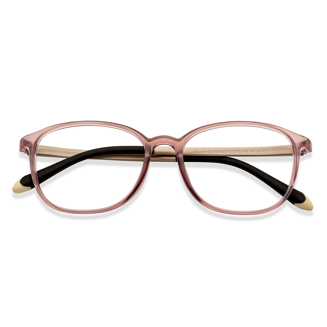 Lenskart Air Online Pink Full Rim Round left side