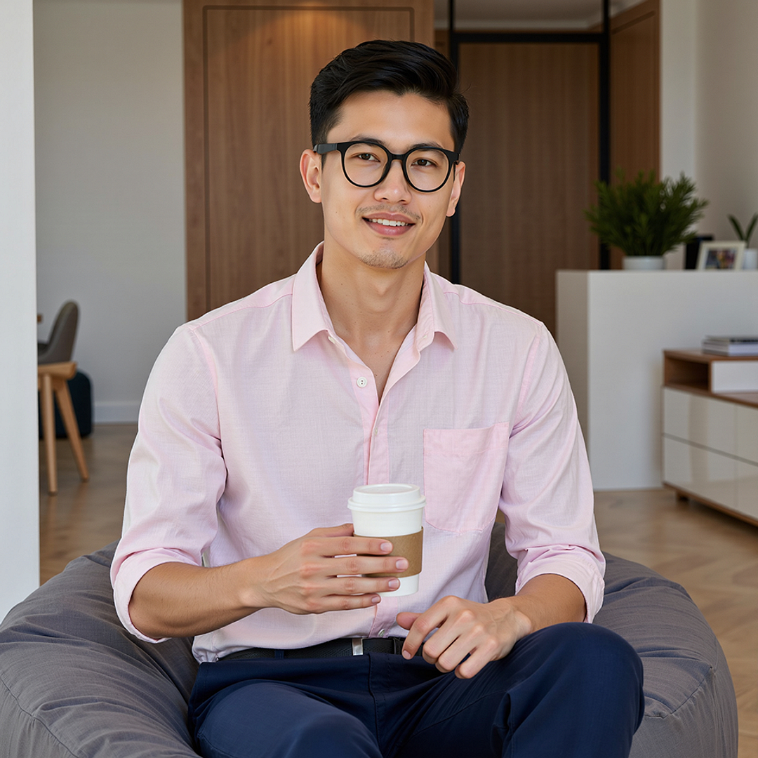 Lenskart Black Full Rim Round right side