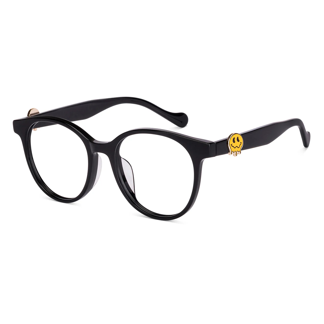Lenskart Black Full Rim Round right side