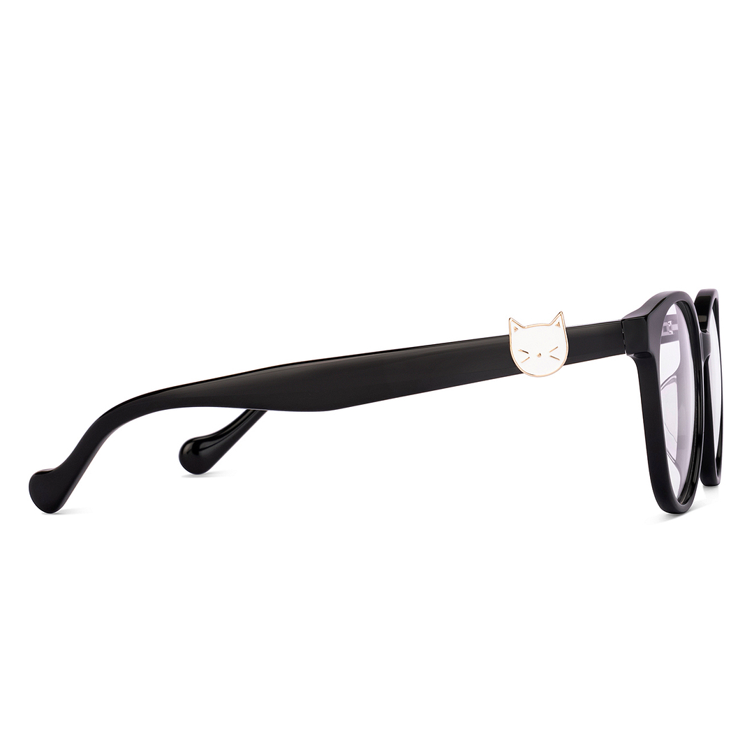 Lenskart Black Full Rim Round right side