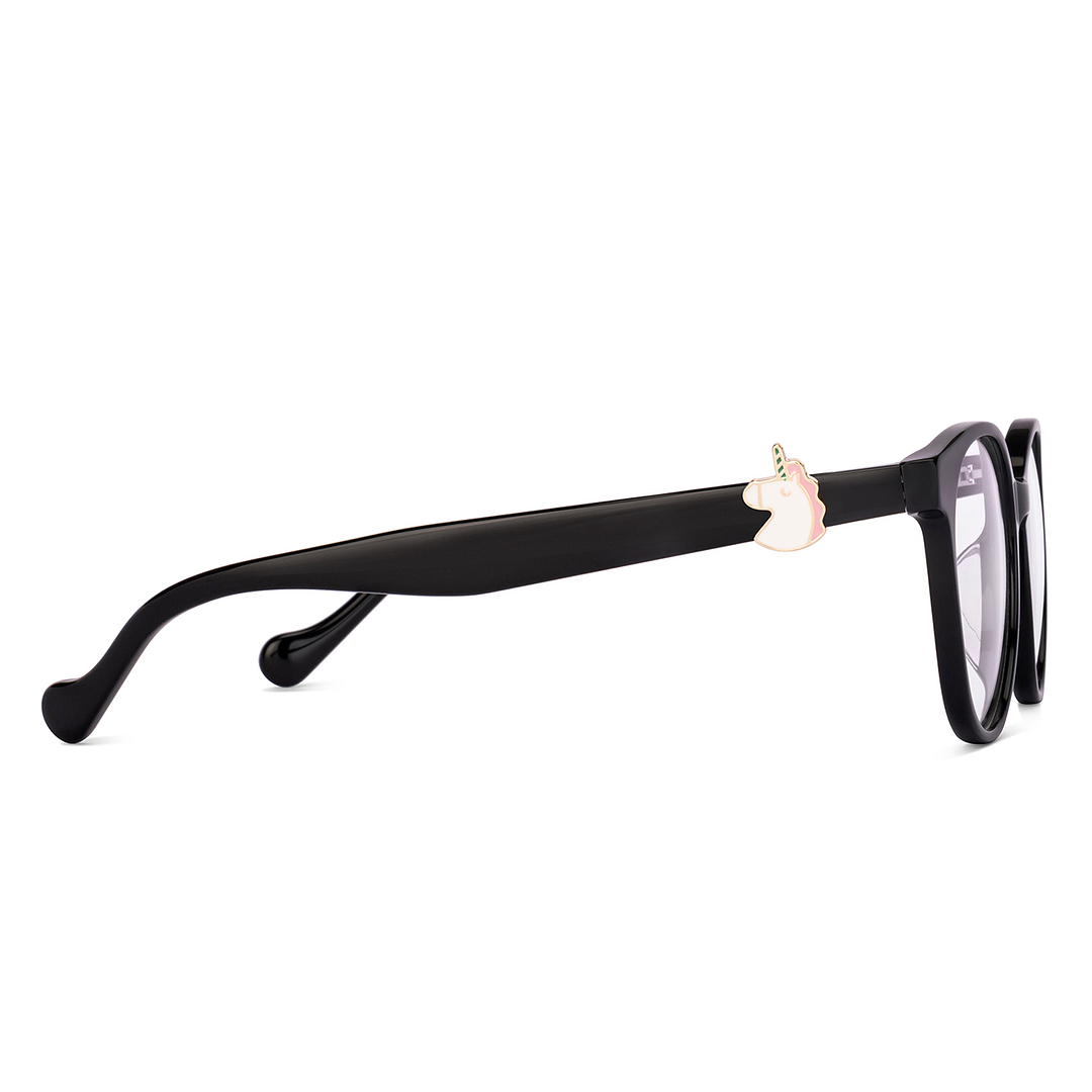 Lenskart Black Full Rim Round right side