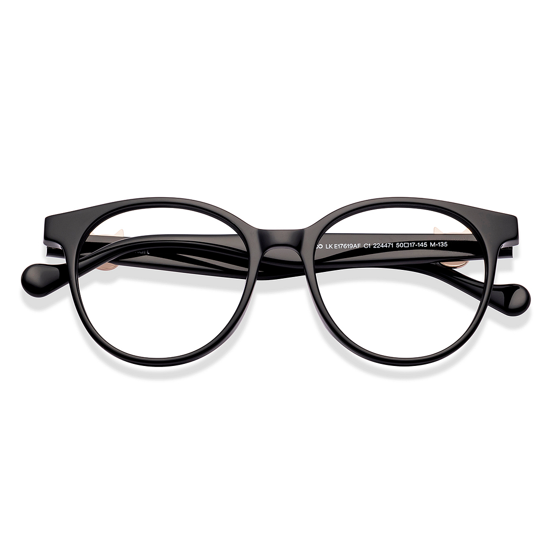 Lenskart Black Full Rim Round right side