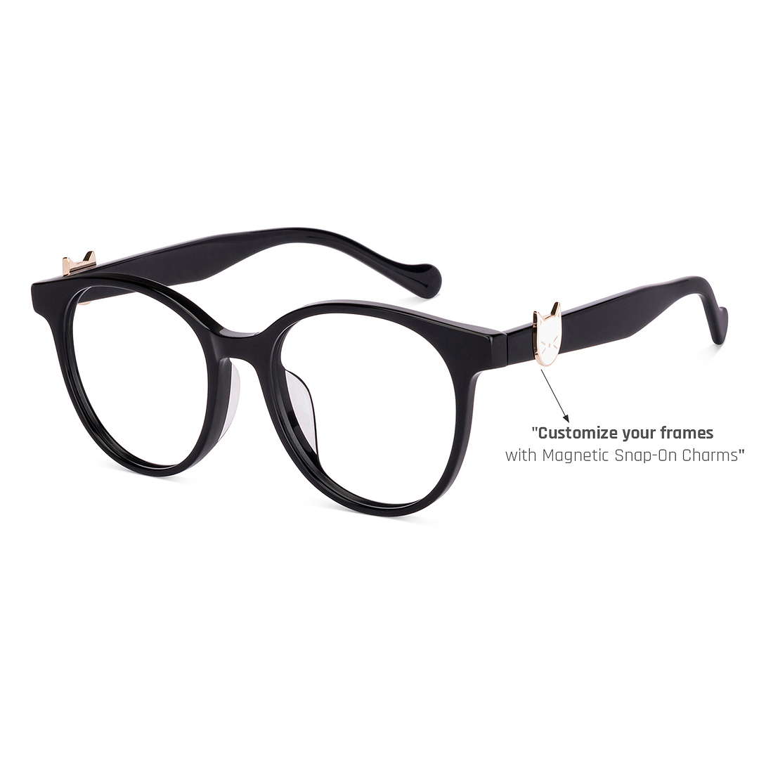 Lenskart Black Full Rim Round right side