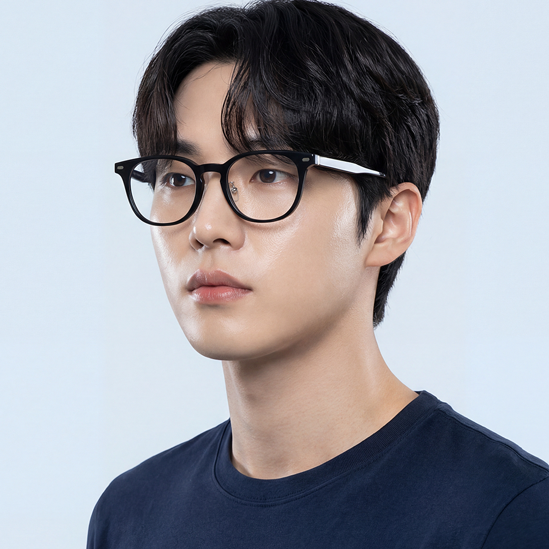 Lenskart Black Full Rim Round right side