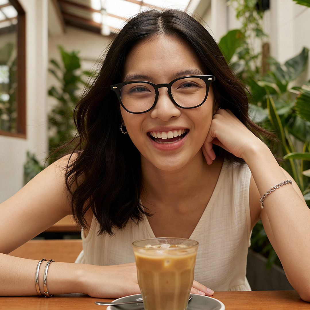 Lenskart Black Full Rim Round right side