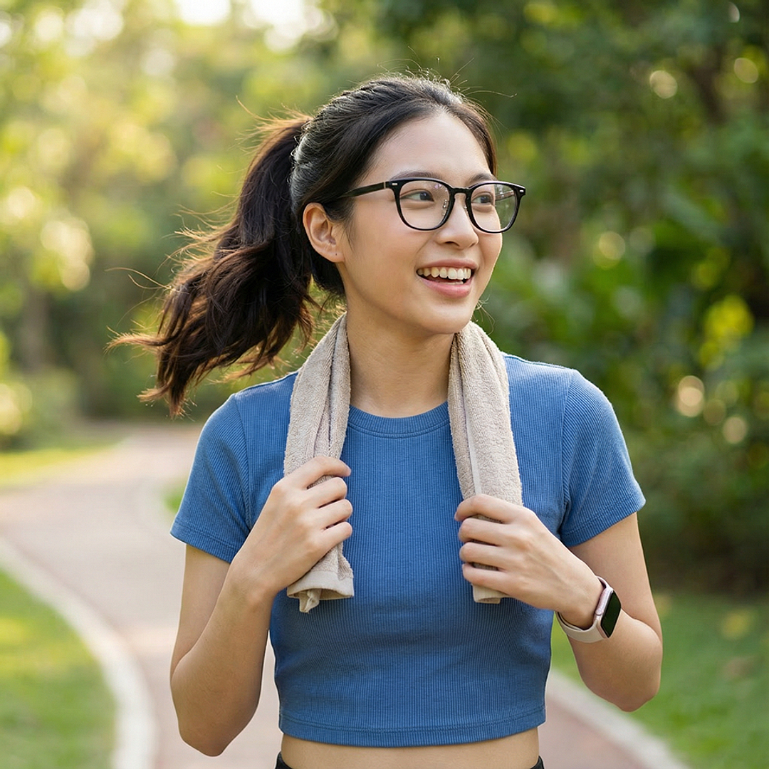 Lenskart Black Full Rim Round right side