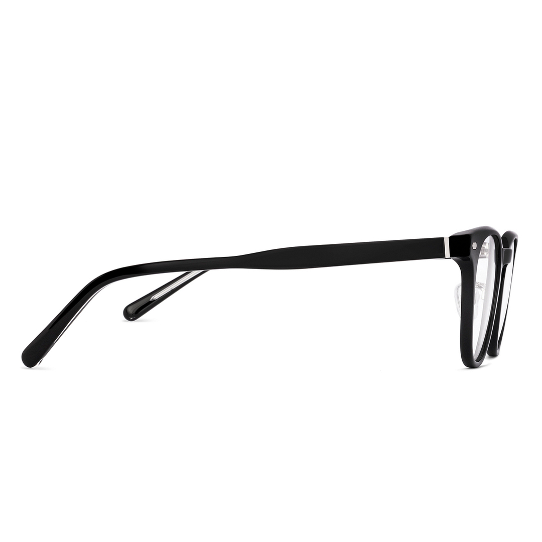 Lenskart Black Full Rim Round left side