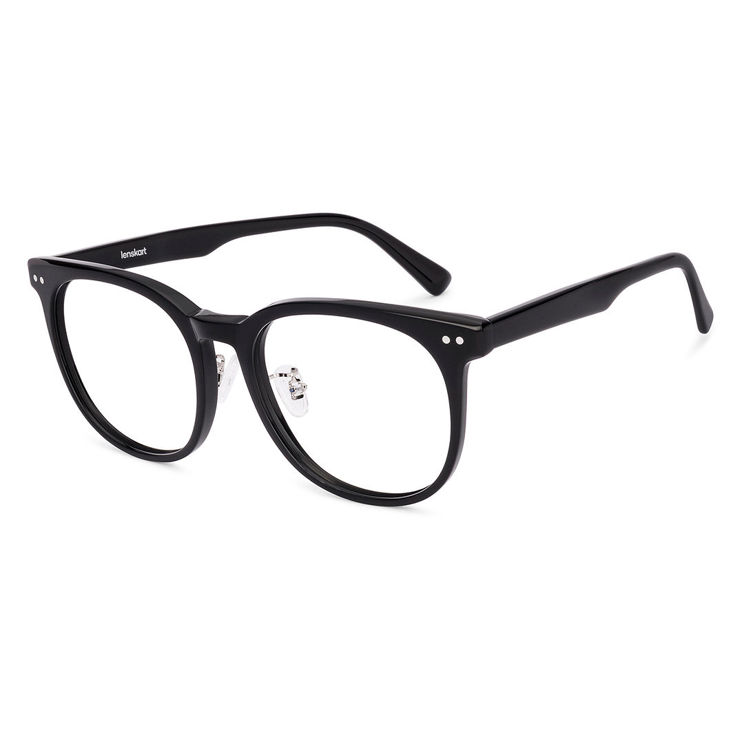 Lenskart Black Full Rim Round right side