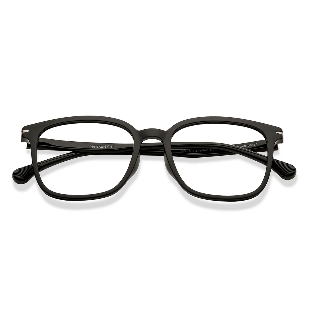 Lenskart Air Black Full Rim Square left side