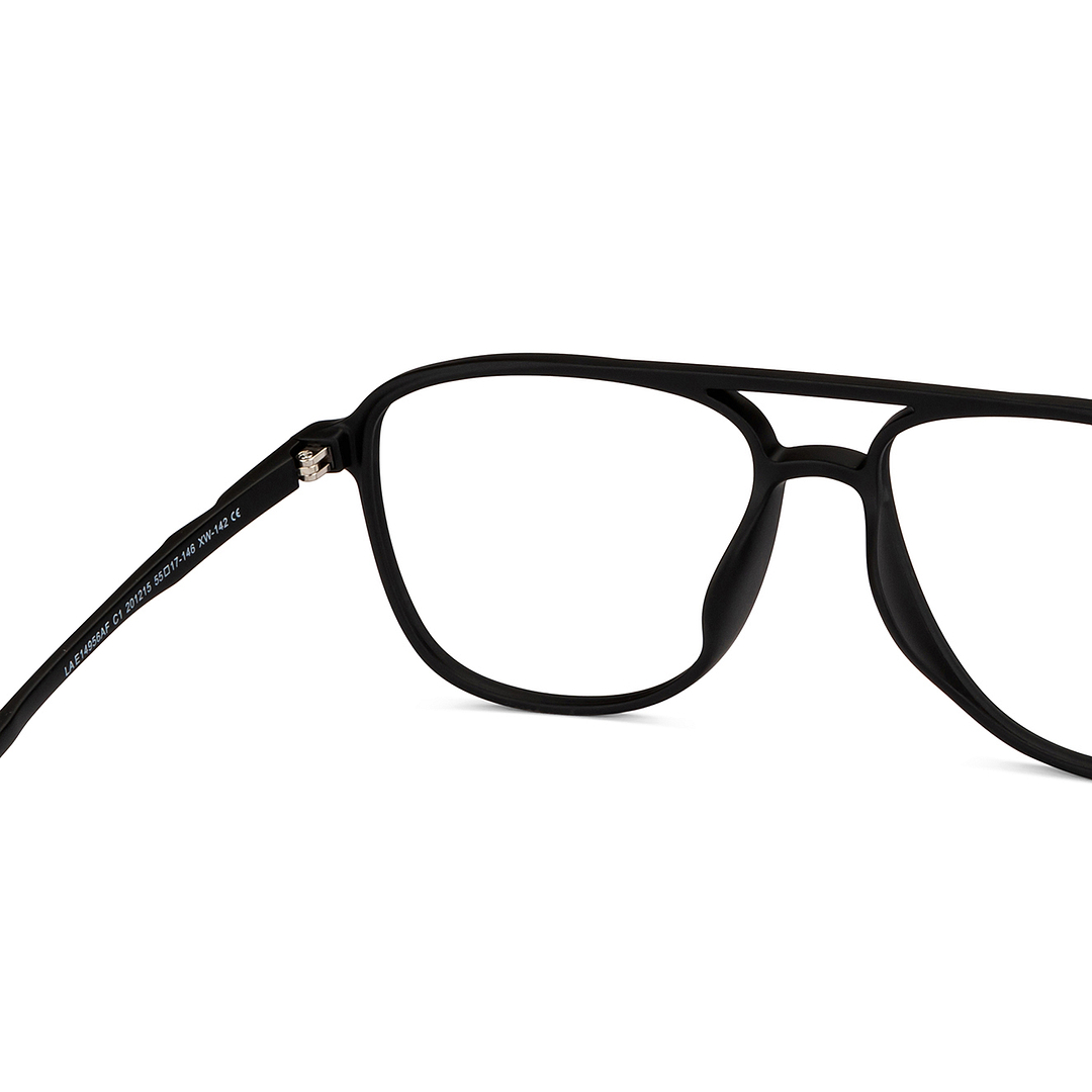 Lenskart Air Online Black Full Rim Aviator right side