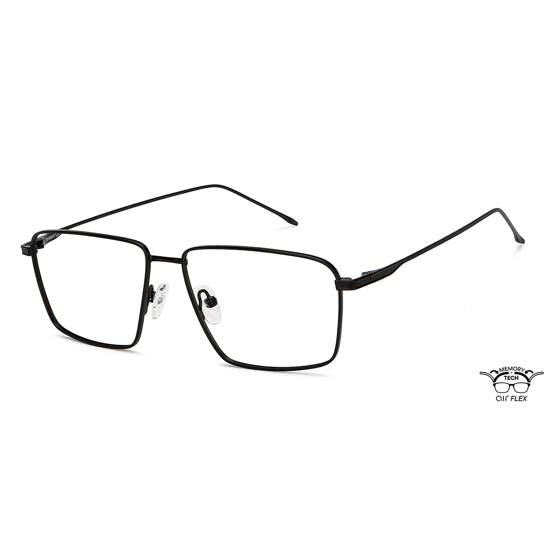 Black Full Rim Square Lenskart Air Flex LA E16209-C2 Eyeglasses