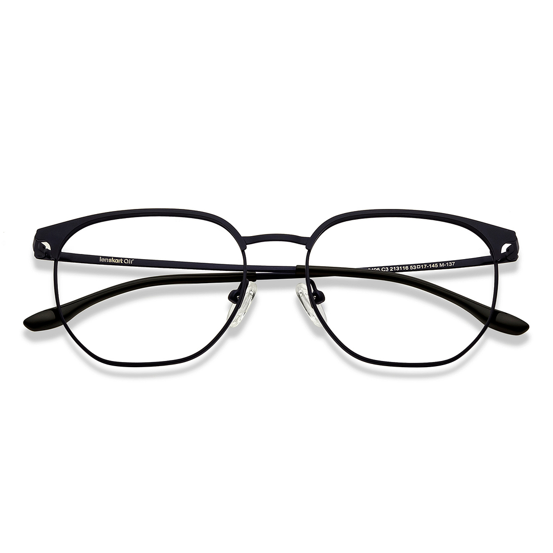 Lenskart Air Online Black Full Rim Square left side