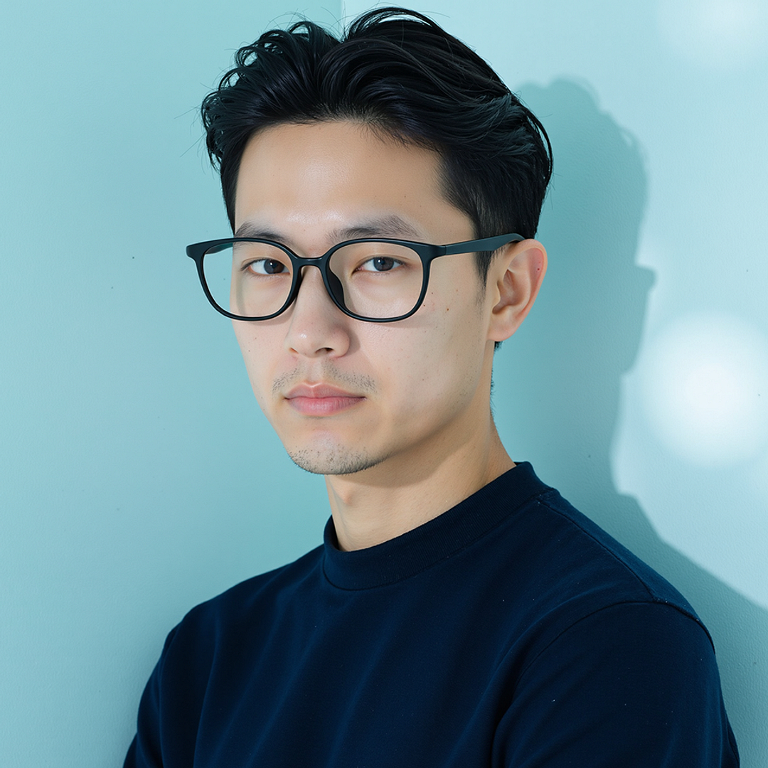 Lenskart Air Black Full Rim Square left side