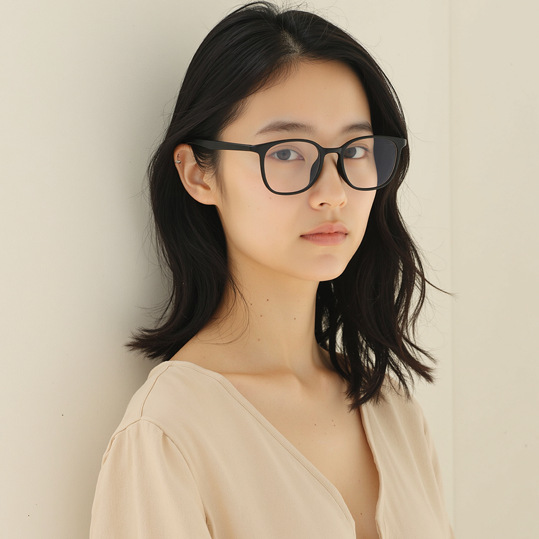 Lenskart Air Black Full Rim Square right side