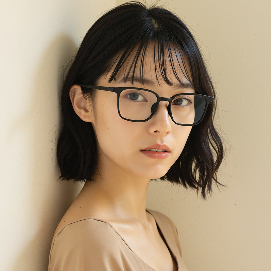 Lenskart Air Black Full Rim Square right side