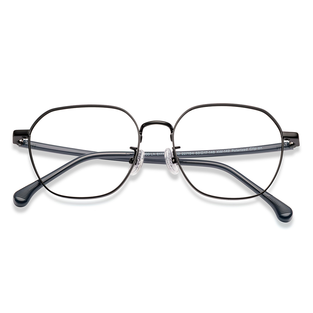 Lenskart Air Black Full Rim Square left side