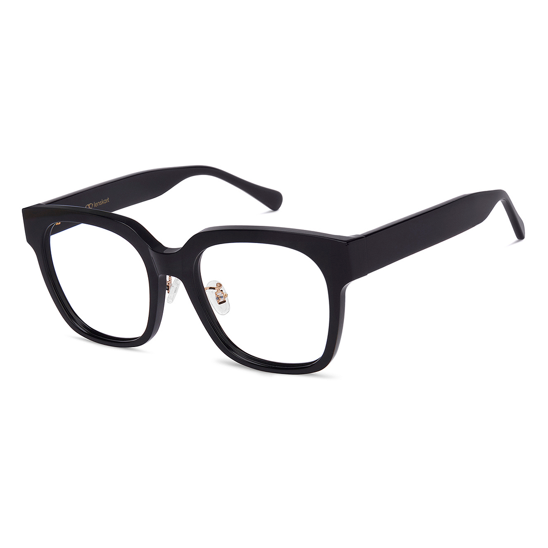 Lenskart Black Full Rim Square left side