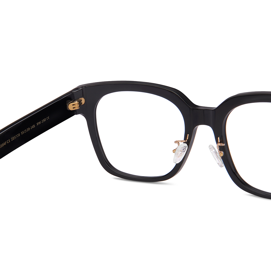 Lenskart Black Full Rim Square left side
