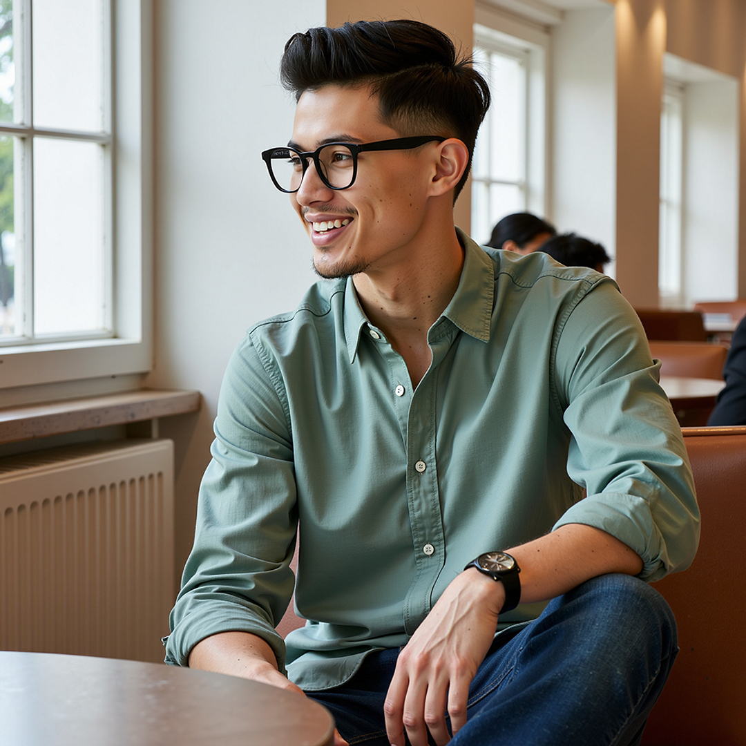 Lenskart Black Full Rim Square right side