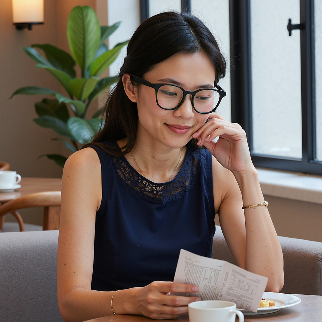 Lenskart Black Full Rim Square left side