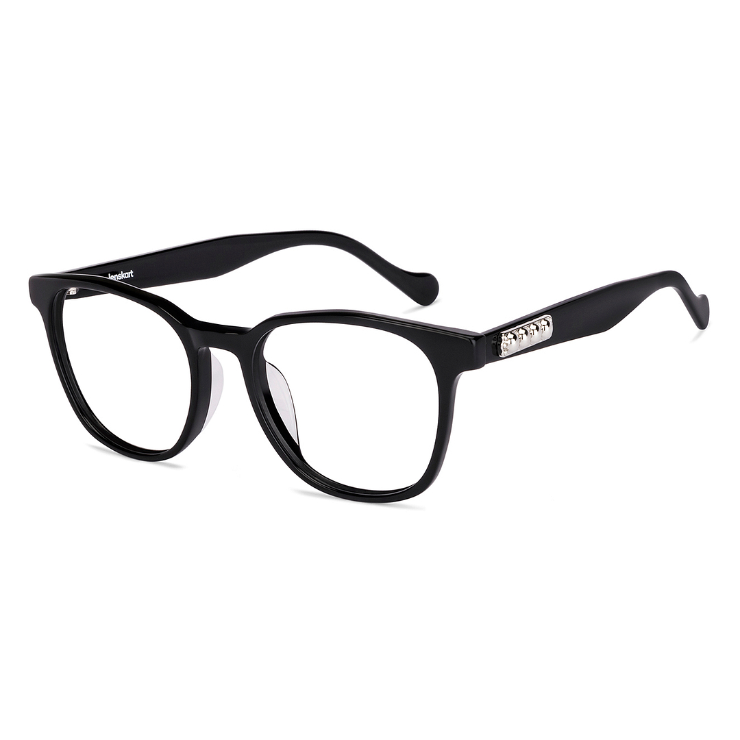 Lenskart Black Full Rim Square left side