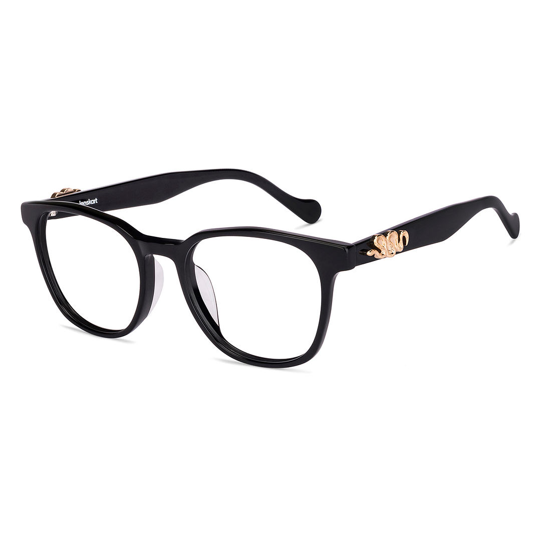 Lenskart Black Full Rim Square left side